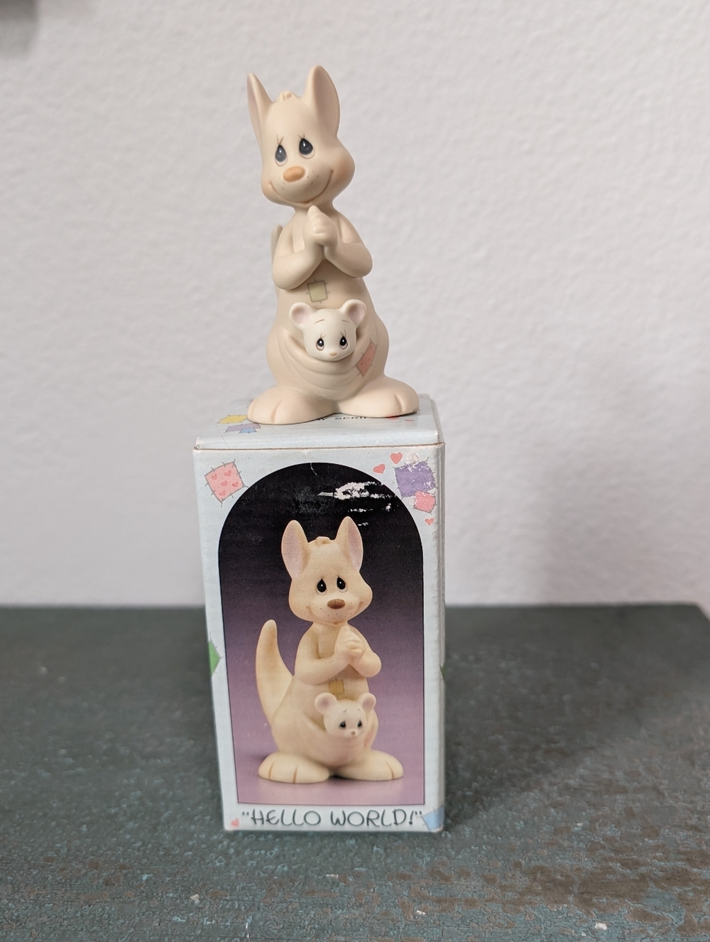 Precious Moments “Hello World” Momma Kangaroo & Baby Birthday Series Addition